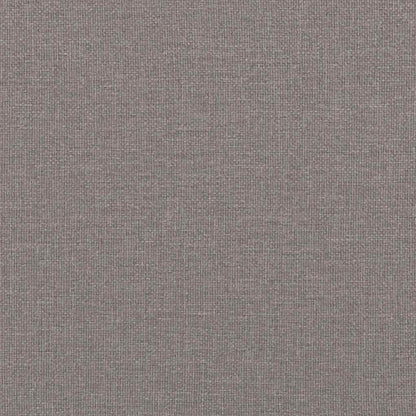 Bettgestell ohne Matratze "Hvar" Taupe 120x200 cm Stoff