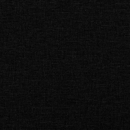 Bettgestell ohne Matratze "Hvar" Schwarz 140x190 cm Stoff