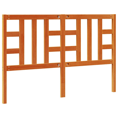 Kopfteil Wachsbraun 150 cm Massivholz Kiefer