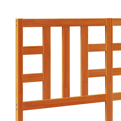 Kopfteil Wachsbraun 150 cm Massivholz Kiefer