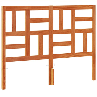 Kopfteil Wachsbraun 180 cm Massivholz Kiefer