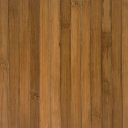 Teppich Rechteckig Braun 100x100 cm Bambus