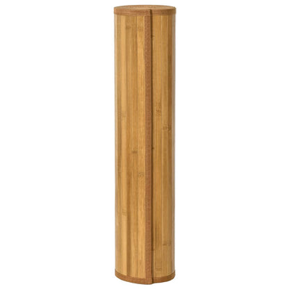 Teppich Rechteckig Natur 60x400 cm Bambus