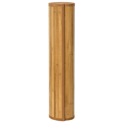 Teppich Rechteckig Natur 80x100 cm Bambus