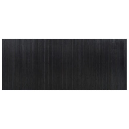 Paravent Schwarz Breite 400 cm Höhe 165 cm Bambus