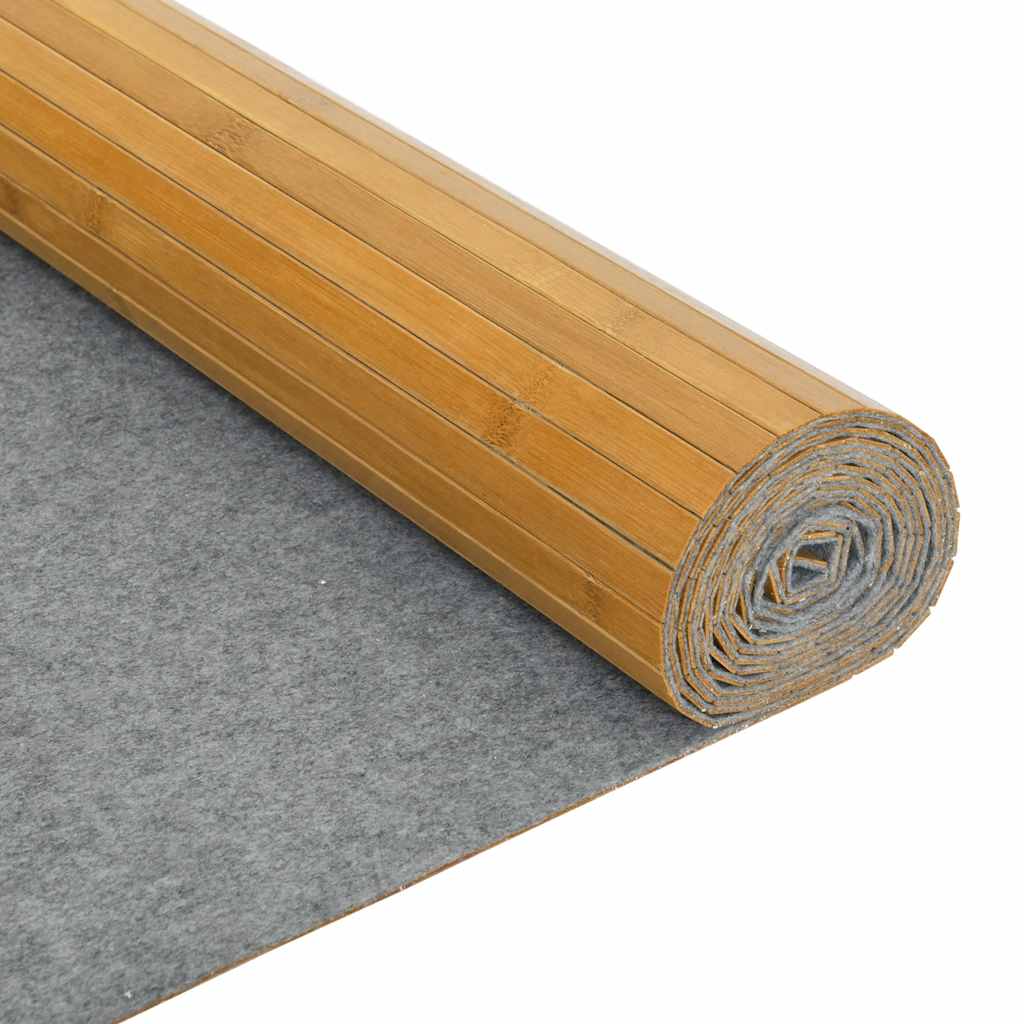 Paravent Natur Breite 600 cm Höhe 165 cm Bambus