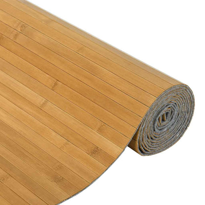 Paravent Natur Breite 800 cm Höhe 165 cm Bambus