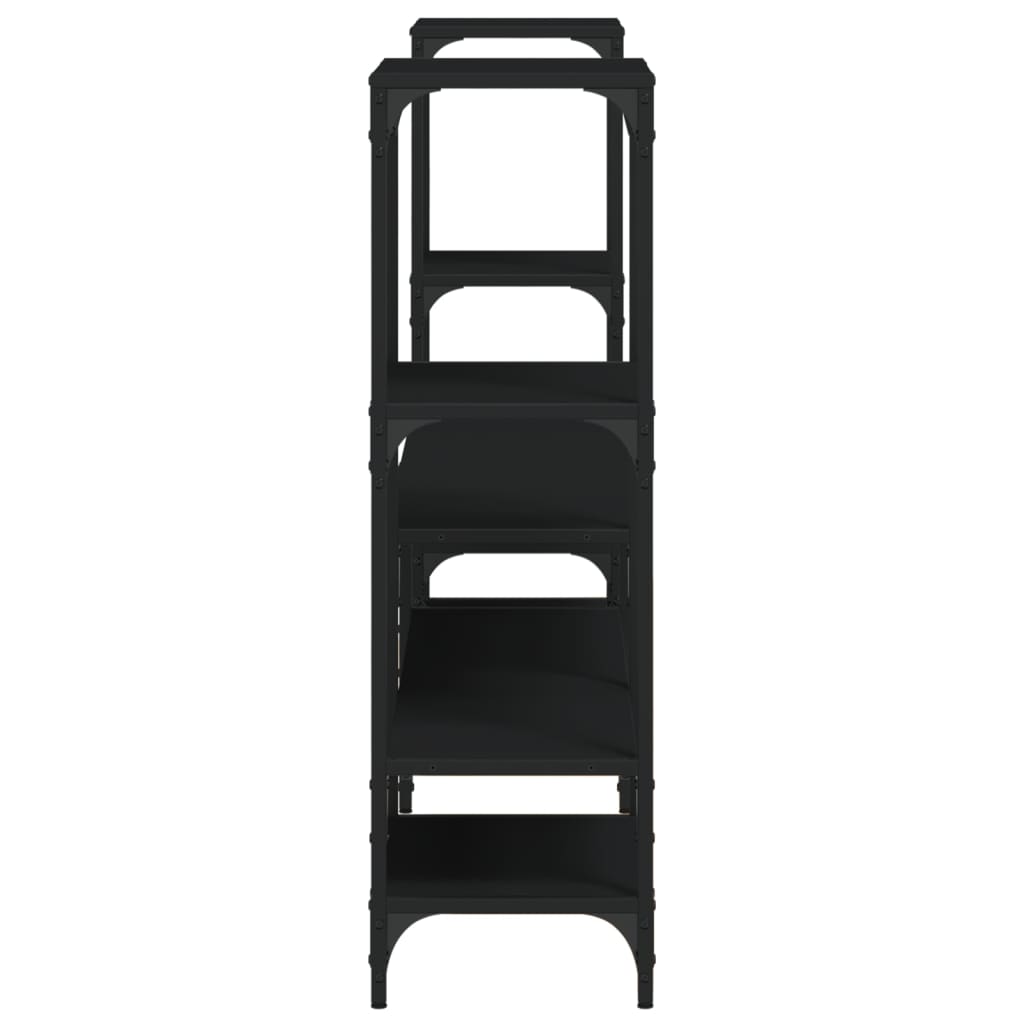 TV-Schrank Schwarz 206,5x28,5x95 cm Holzwerkstoff