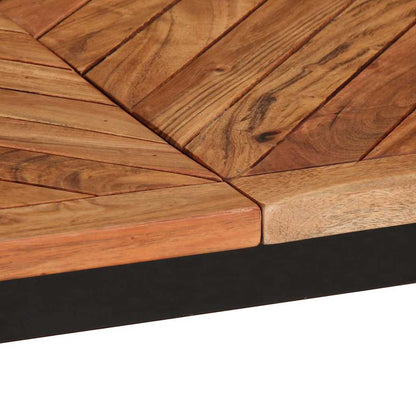 Esstisch 200x100x75 cm Massivholz Akazie