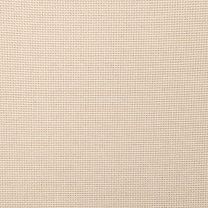 Schlafsofa 2-Sitzer mit 2 Kissen Creme Stoff