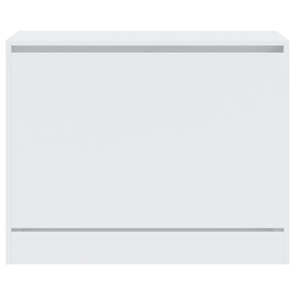 Schuhschrank Weiß 80x34x63 cm Holzwerkstoff