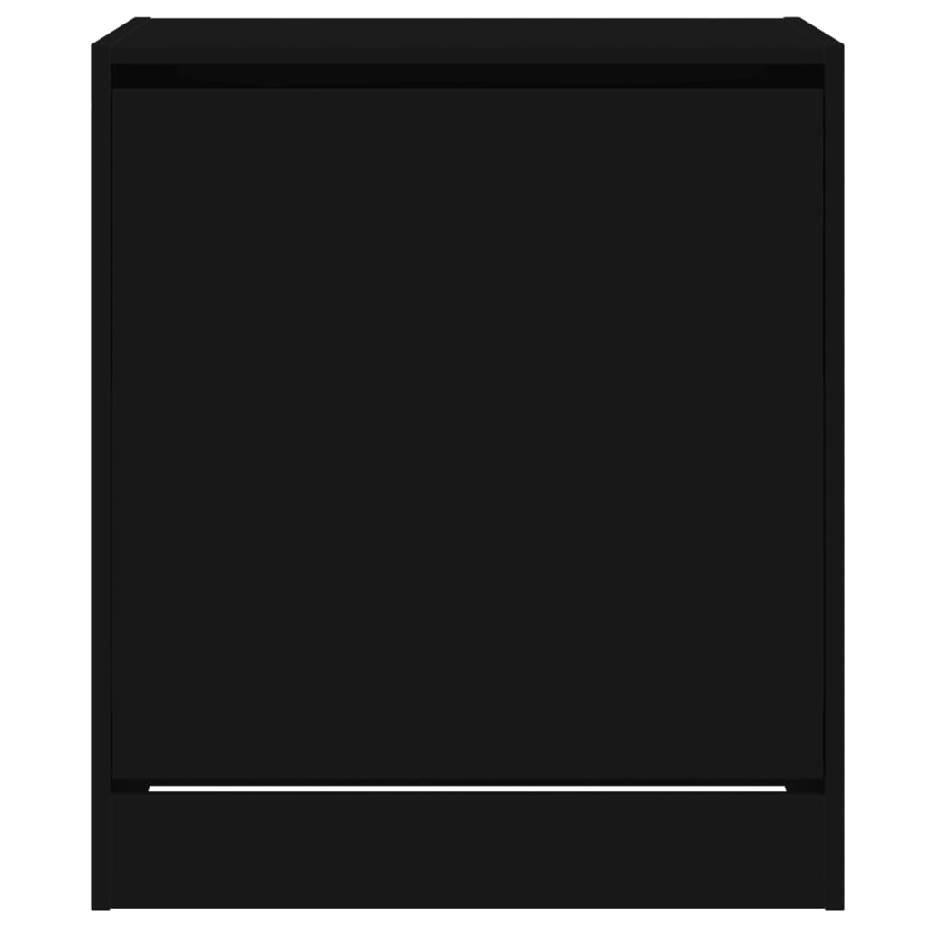 Schuhschrank Schwarz 60x42x69 cm Holzwerkstoff