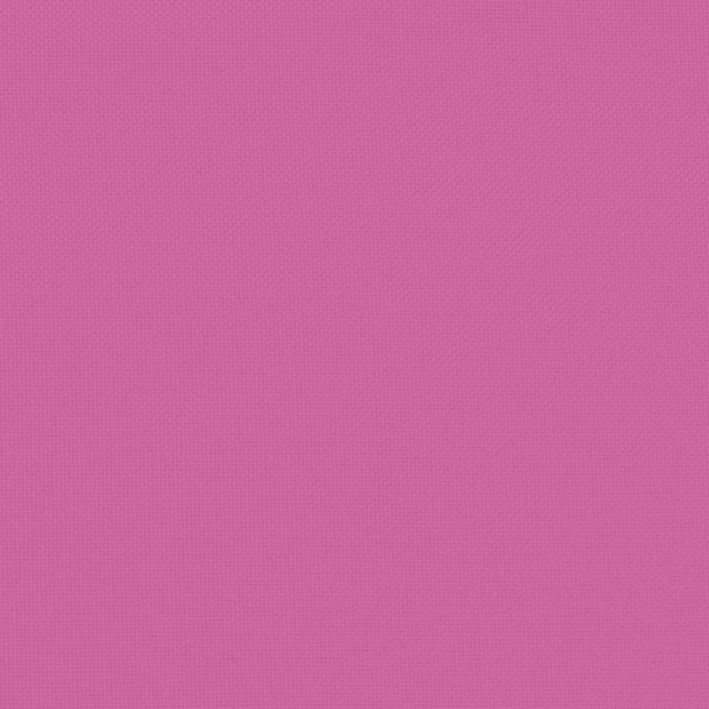 Hochlehner-Auflagen 4 Stk. Rosa Oxford-Gewebe