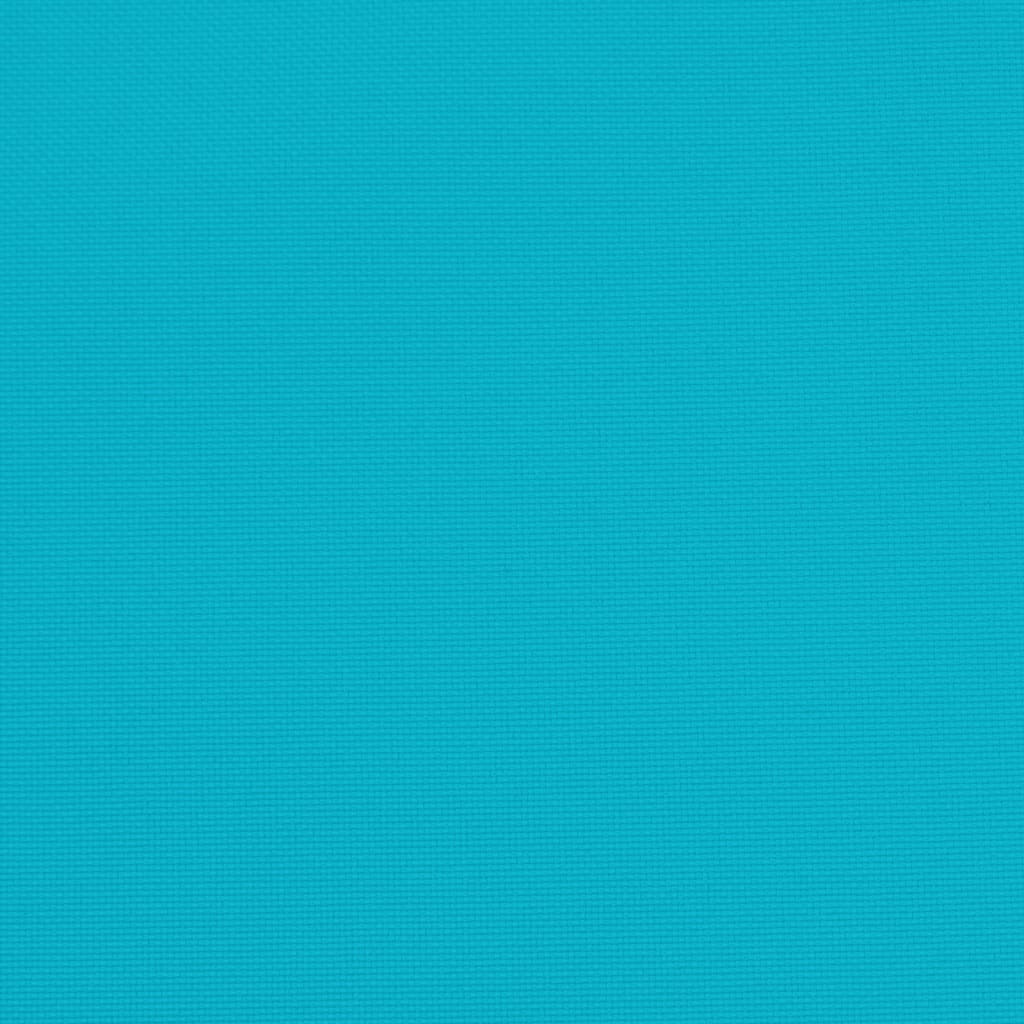Niedriglehner-Auflagen 2 Stk. Türkis Oxford-Gewebe