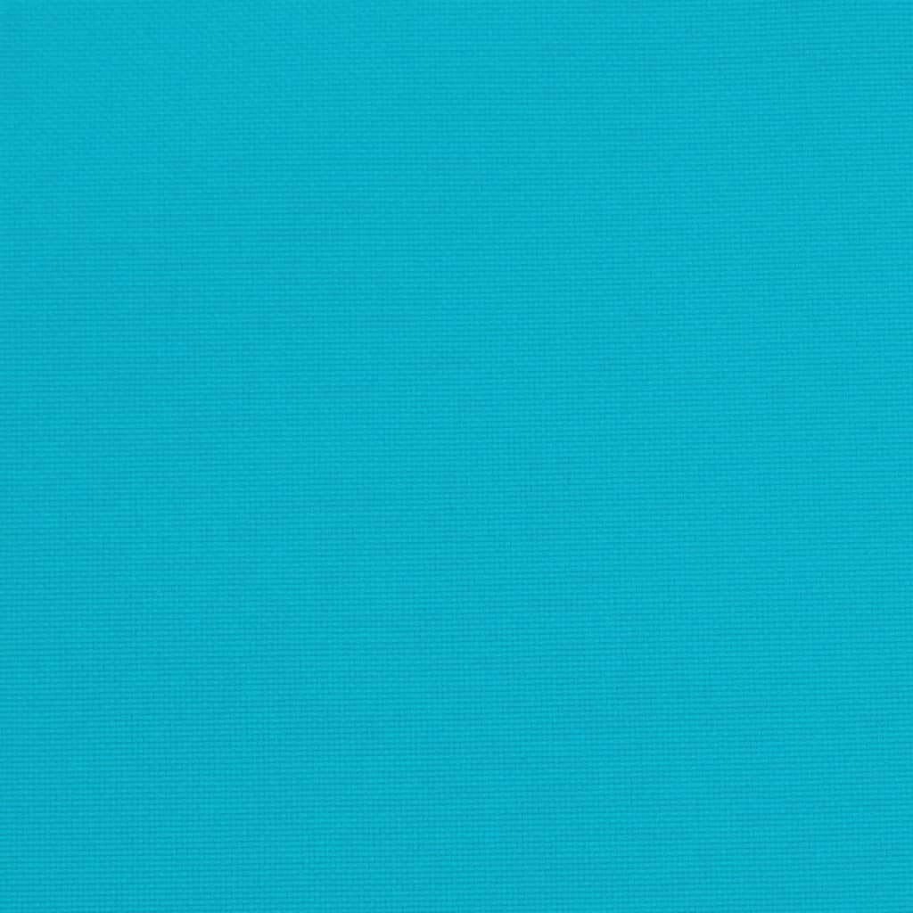 Niedriglehner-Auflagen 6 Stk. Türkis Oxford-Gewebe