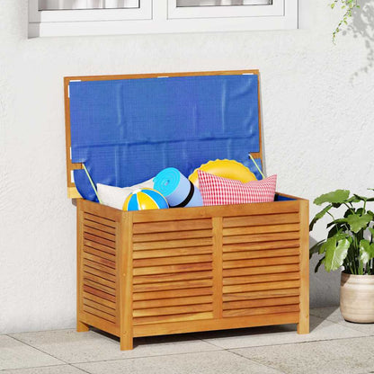 Gartenbox mit Lüftungsschlitzen 90x50x56 cm Massivholz Akazie