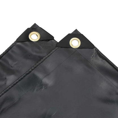 Abdeckplane Anthrazit 6x8 m 650 g/m²