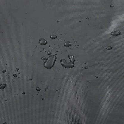 Abdeckplane Anthrazit 1,5x2 m 650 g/m²