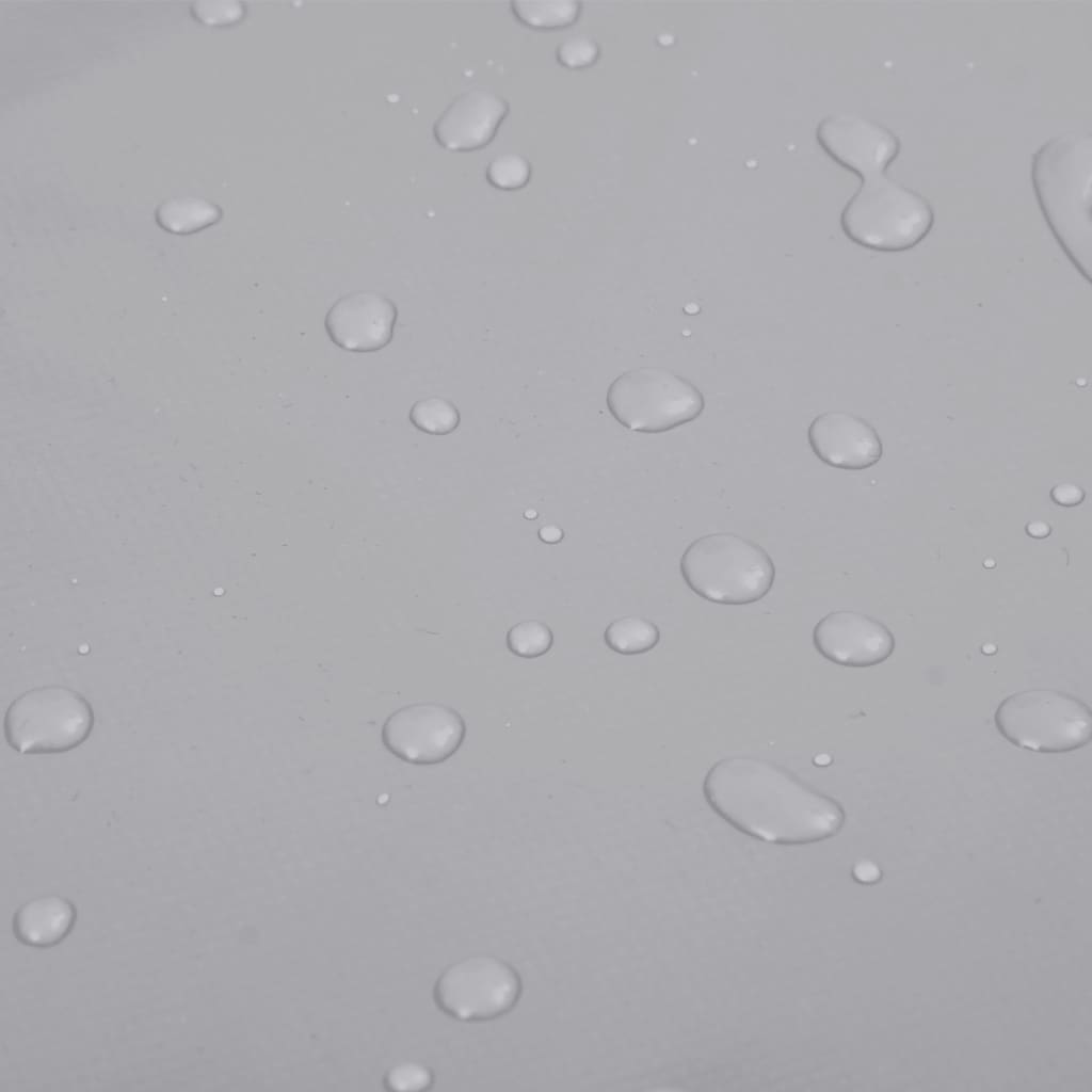 Abdeckplane Grau 3,5x5 m 650 g/m²