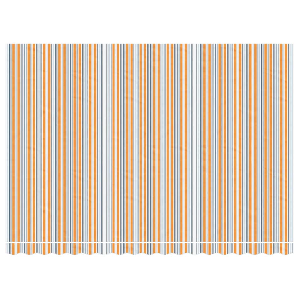 Markisenbespannung Mehrfarbig Gestreift 4,5x3 m