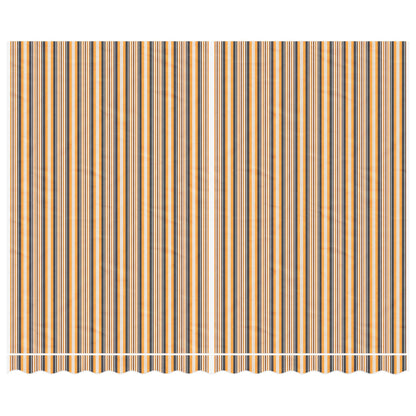 Markisenbespannung Mehrfarbig Gestreift 4x3 m