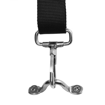 3-Bow Bimini-Top Grau 183x196x137 cm