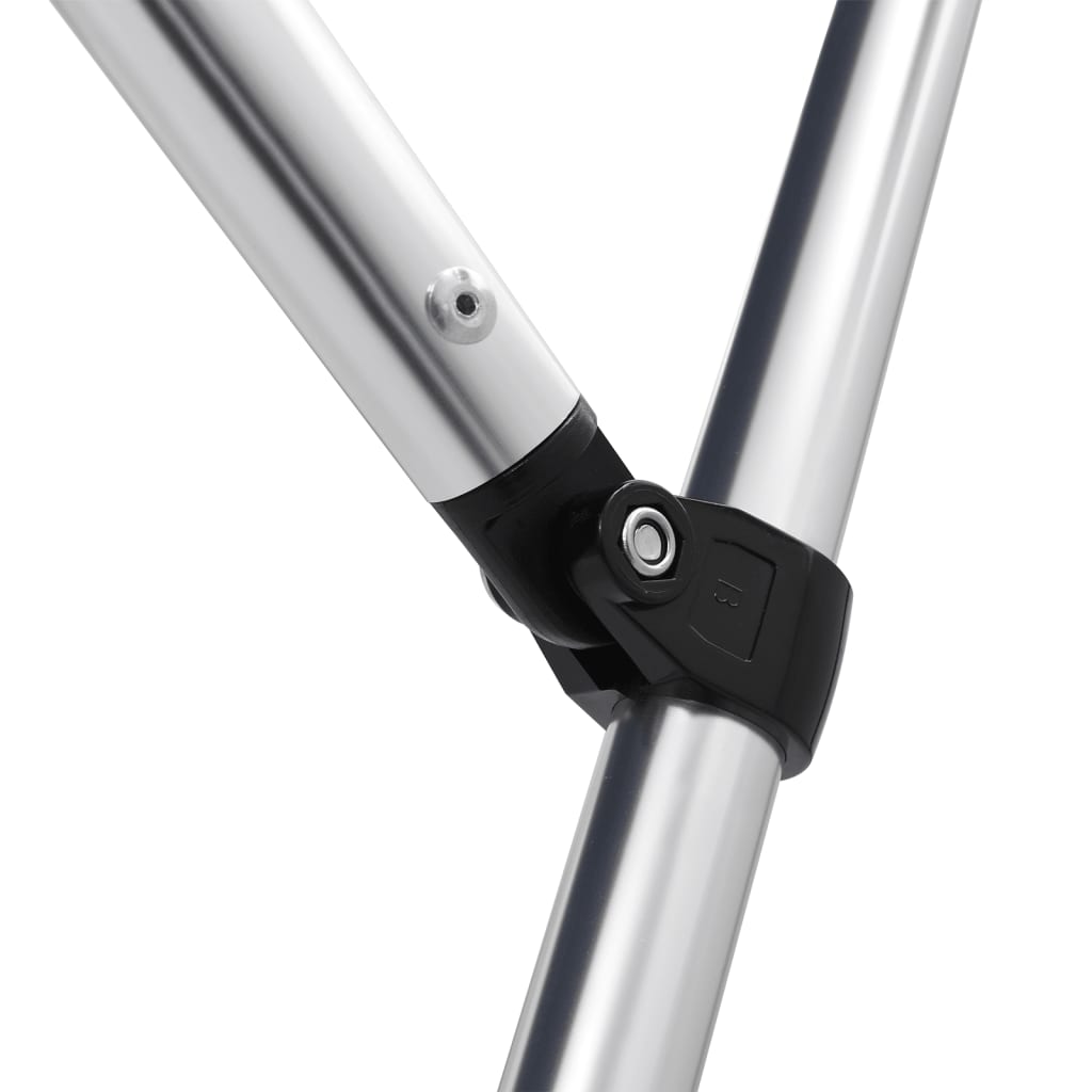 4-Bow Bimini-Top Schwarz 243x244x137 cm