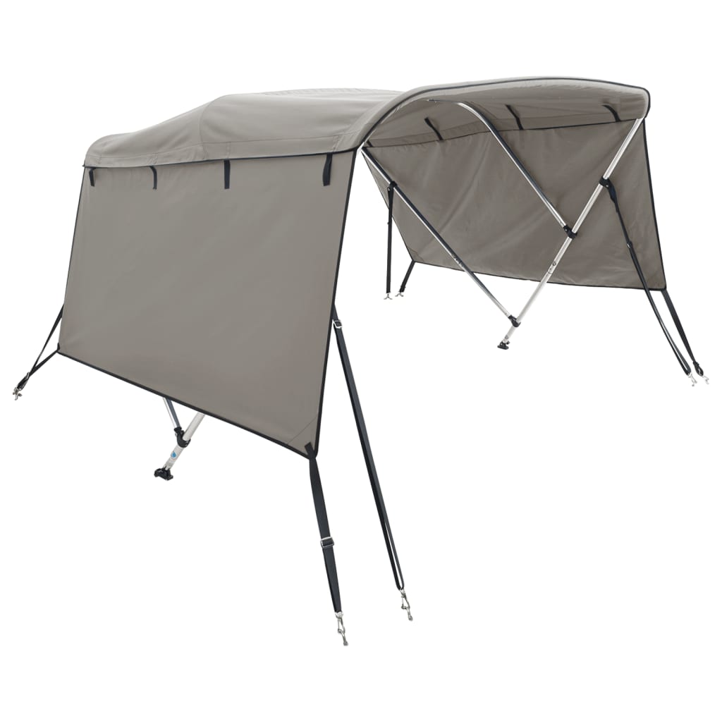 3-Bow Bimini-Top mit Seitenteilen 183x(137-152)x137 cm