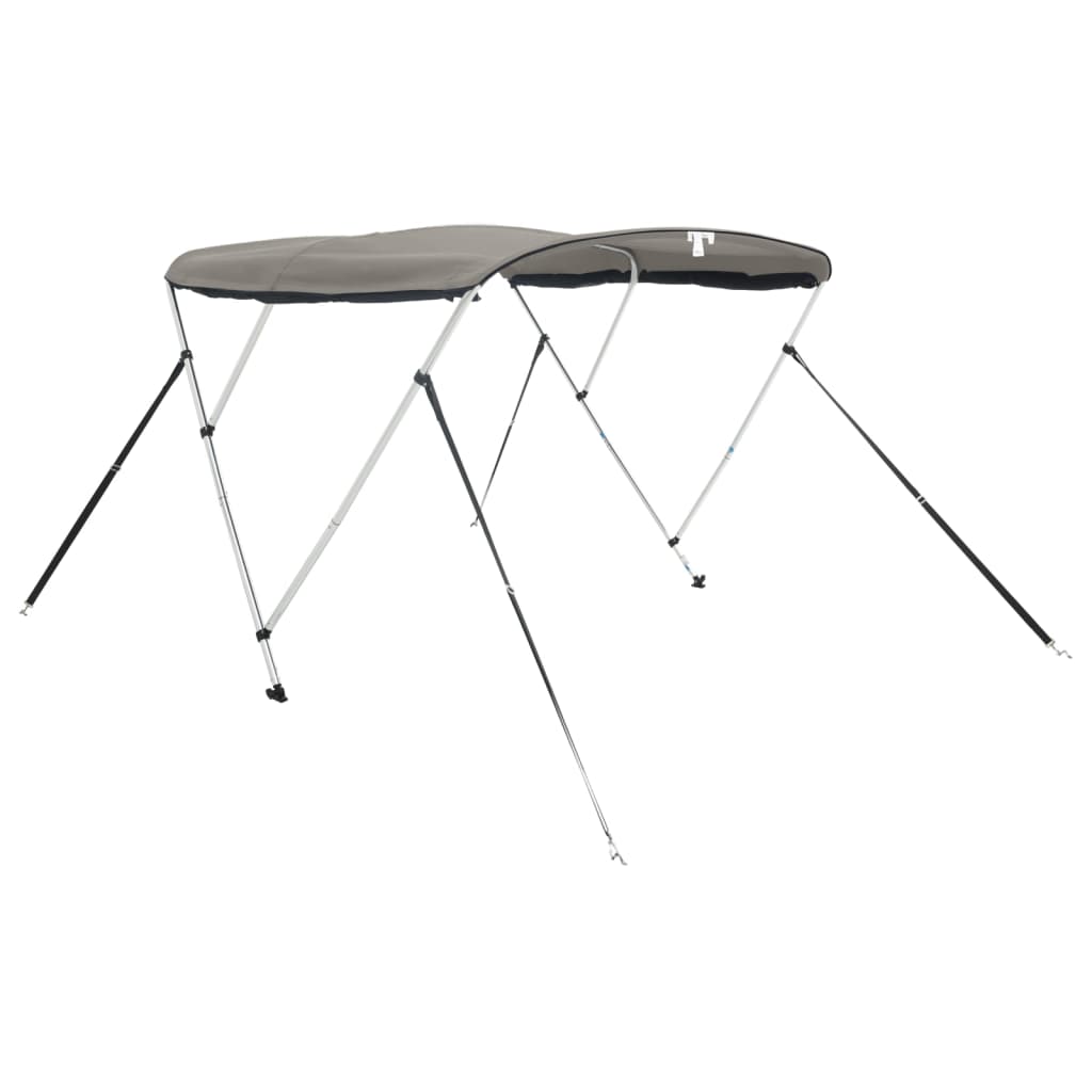 3-Bow Bimini-Top mit Mesh-Seitenteilen 183x(137-152)x137 cm
