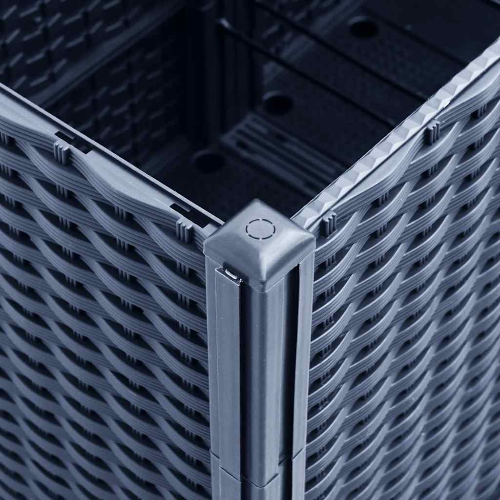 Pflanzkübel Blaugrau 160x120x53 cm PP