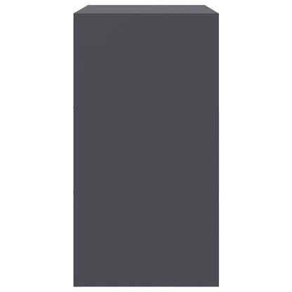 Sideboard Anthrazit 67x39x73 cm Stahl