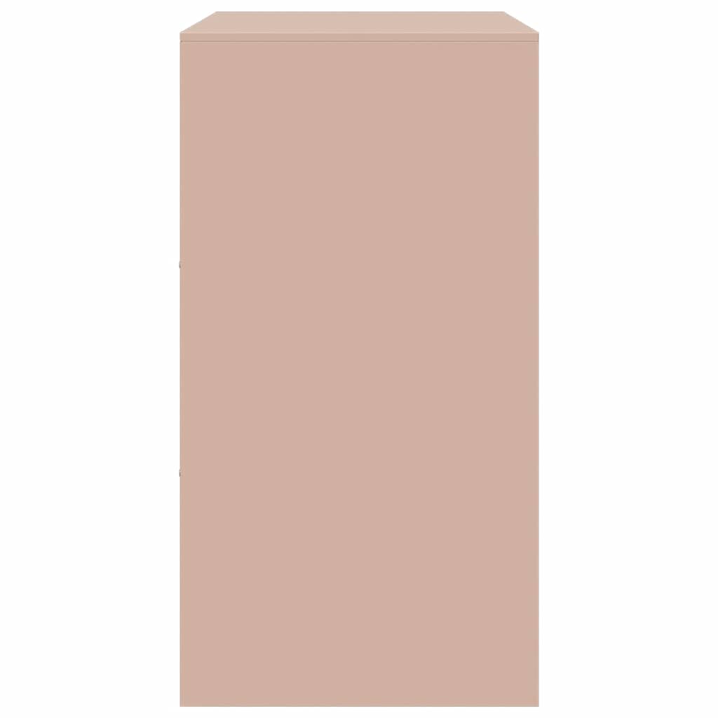 Sideboard Rosa 67x39x73 cm Stahl