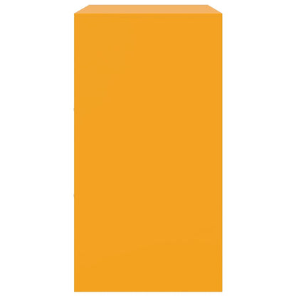 Sideboard Senfgelb 67x39x73 cm Stahl