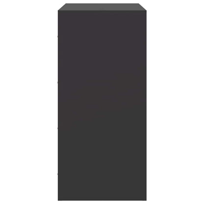 Sideboard Schwarz 67x39x83 cm Stahl