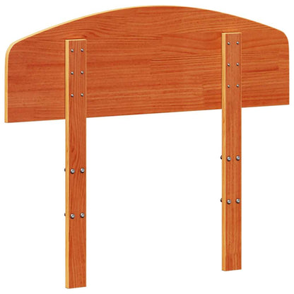 Kopfteil Wachsbraun 75 cm Massivholz Kiefer