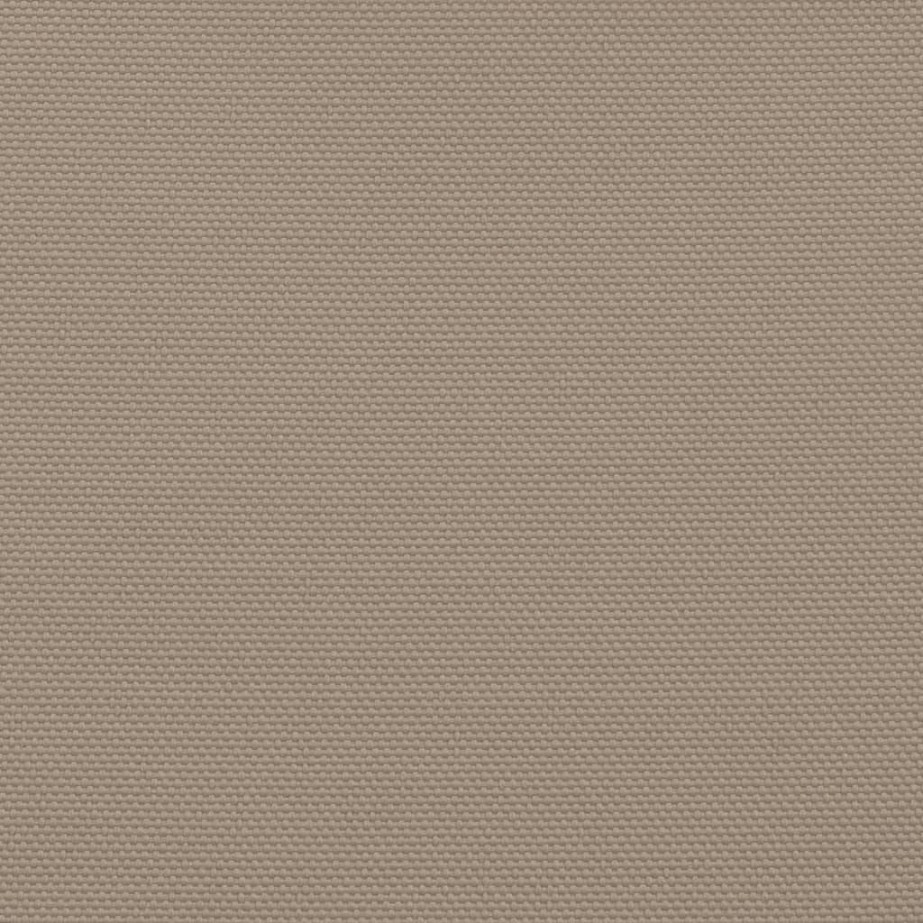 Balkon-Sichtschutz Taupe 75x1000 cm 100 % Polyester-Oxford
