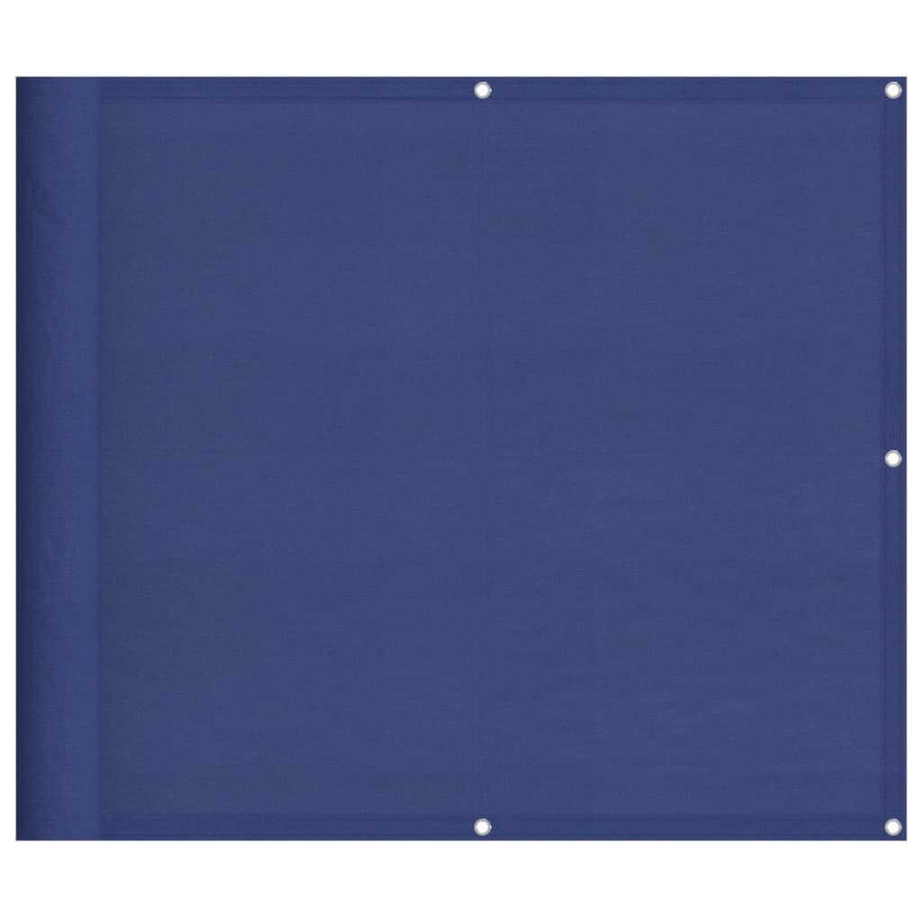 Balkon-Sichtschutz Blau 90x1000 cm 100 % Polyester-Oxford