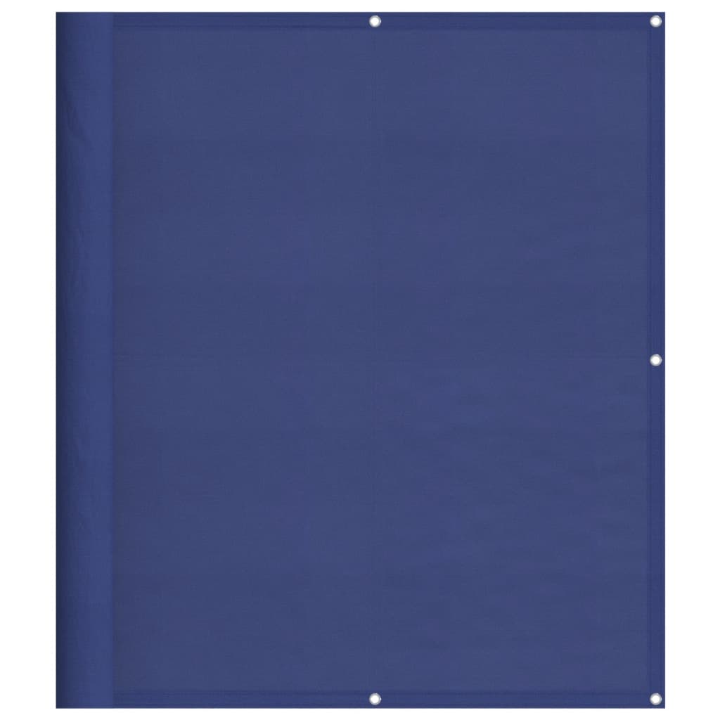 Balkon-Sichtschutz Blau 120x1000 cm 100 % Polyester-Oxford