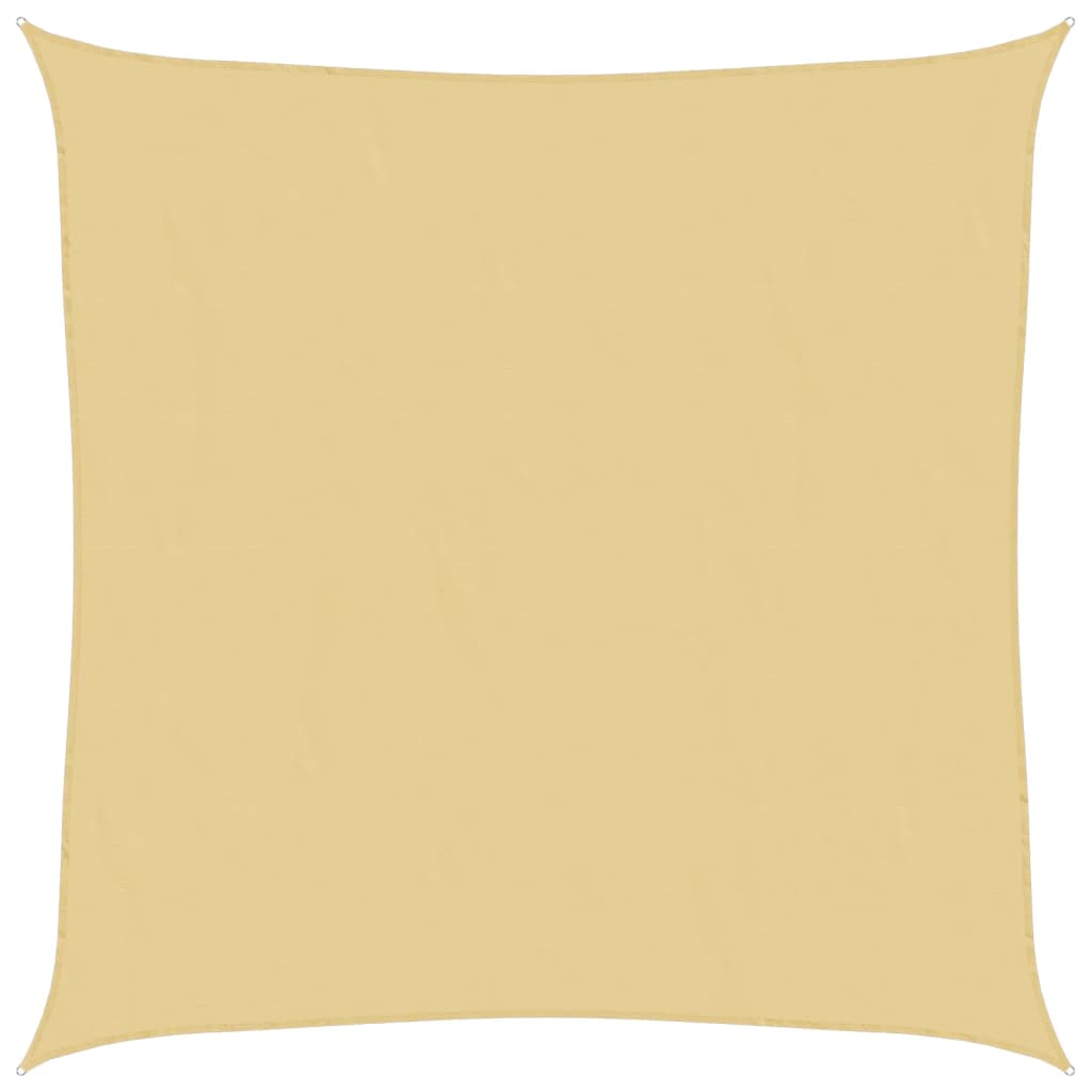 Sonnensegel Sandfarbe 2,5x2,5 m 100% Polyester Oxford