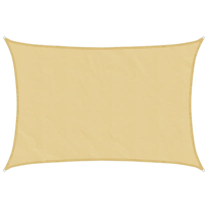 Sonnensegel Sandfarbe 2,5x2 m 100% Polyester Oxford