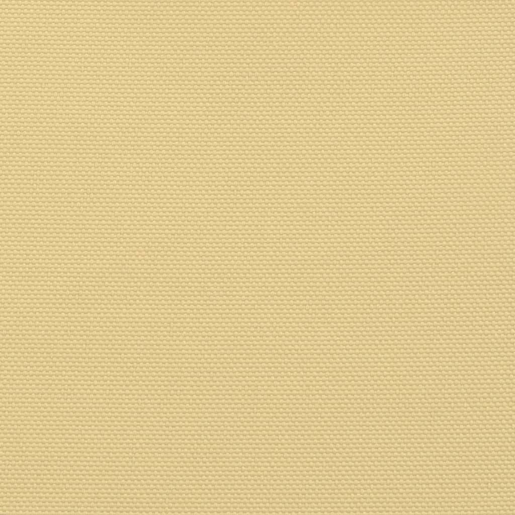 Sonnensegel Sandfarbe 2,5x2,5x3,5 m 100% Polyester Oxford