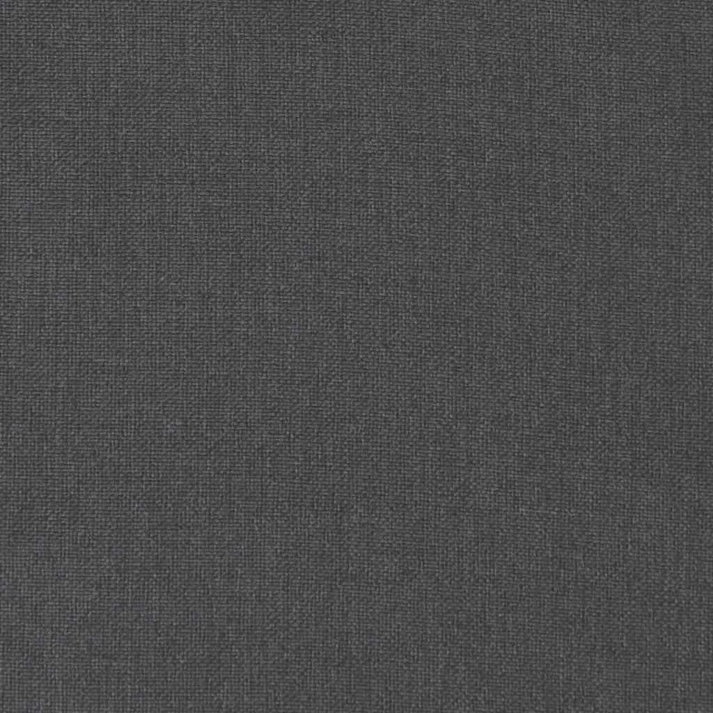 Palettenkissen 3-tlg. Melange Anthrazit Stoff