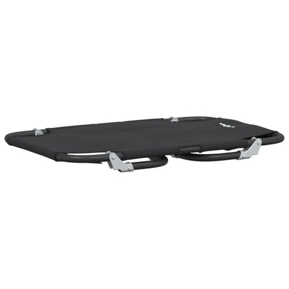 Hundeliege Klappbar Anthrazit Oxford-Gewebe und Stahl