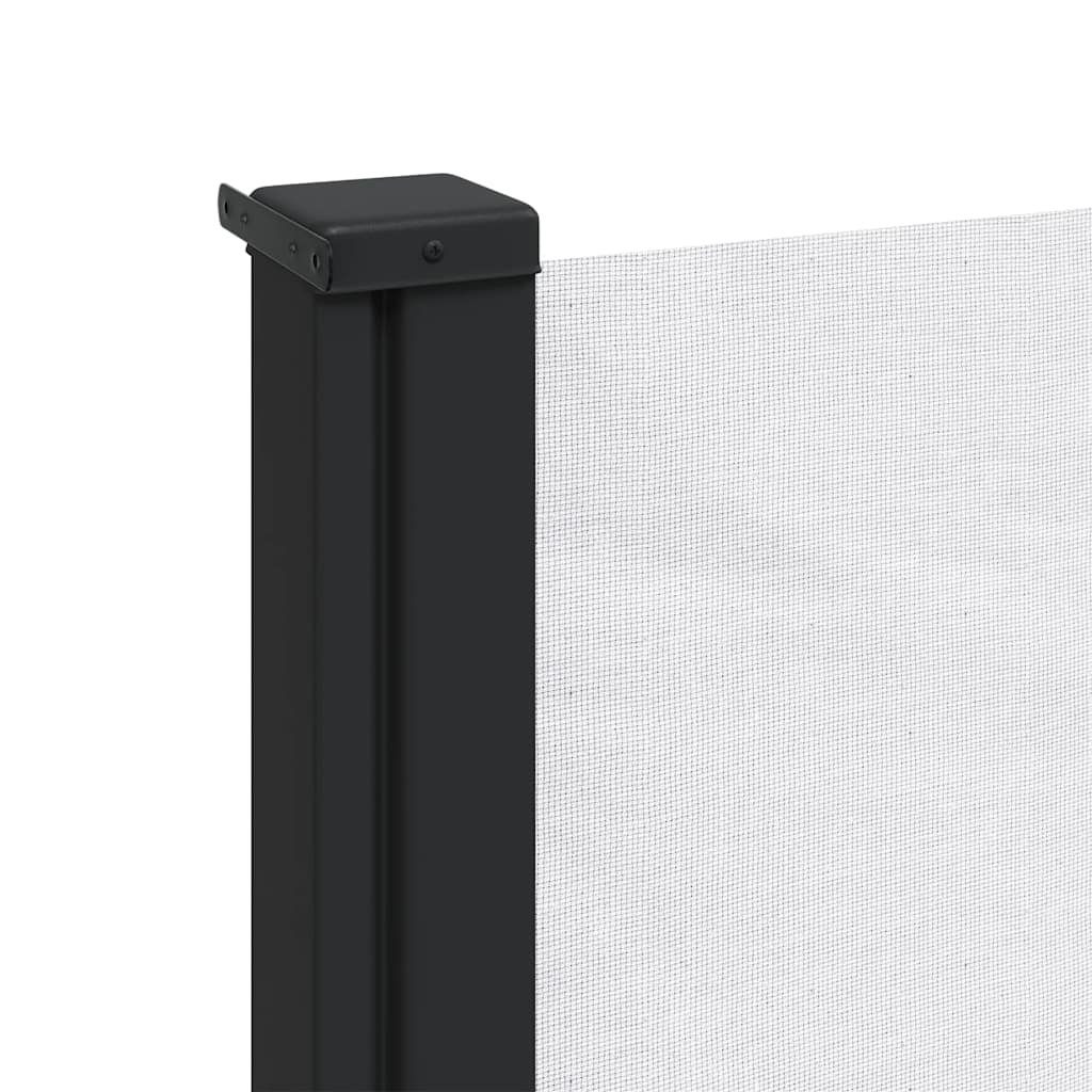 Seitenmarkise Ausziehbar Weiß 120x500 cm