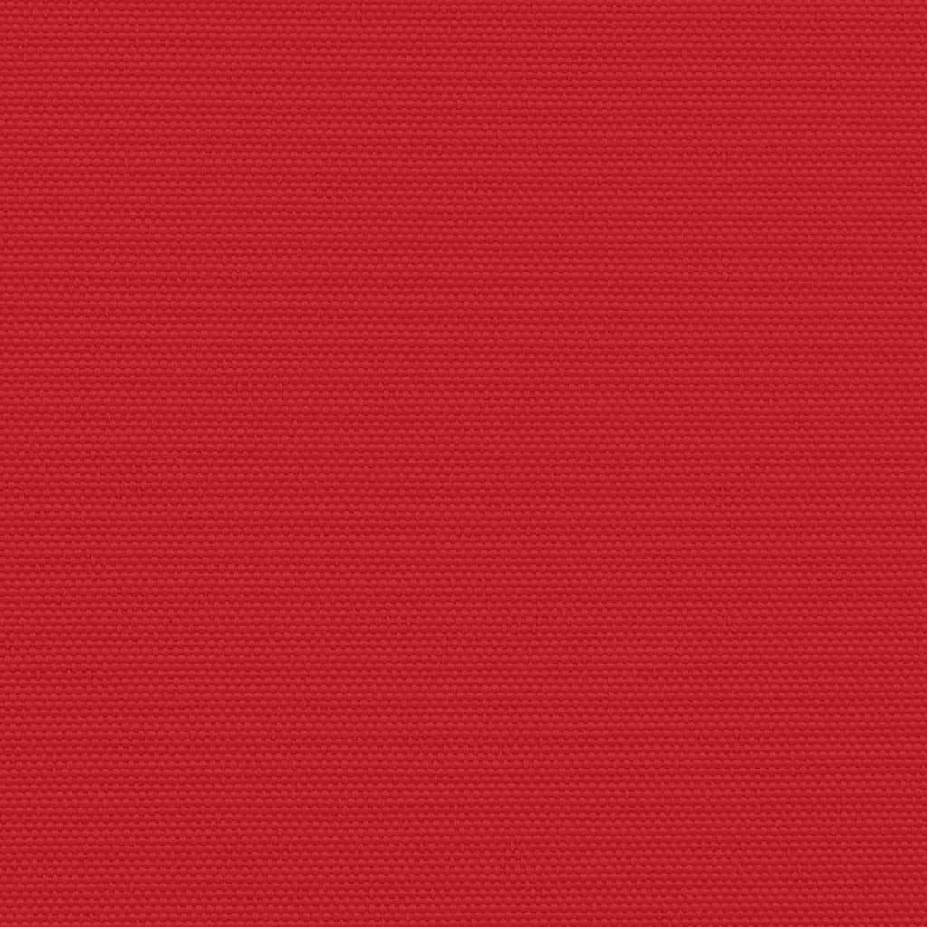Seitenmarkise Ausziehbar Rot 140x1000 cm