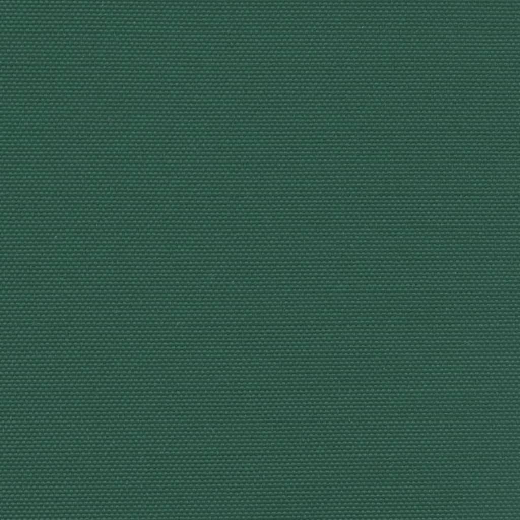 Seitenmarkise Ausziehbar Dunkelgrün 140x1000 cm