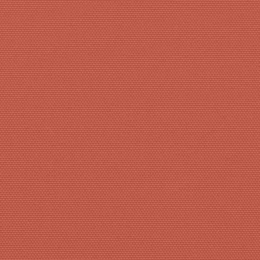 Seitenmarkise Ausziehbar Terrakottarot 220x1000 cm