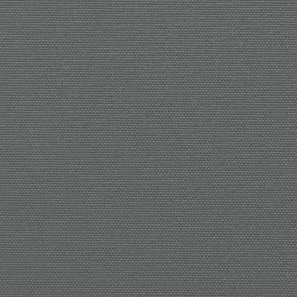 Seitenmarkise Ausziehbar Anthrazit 140x1200 cm