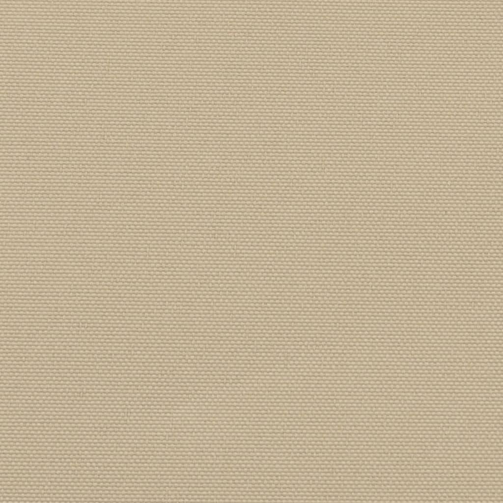 Seitenmarkise Ausziehbar Beige 140x1200 cm