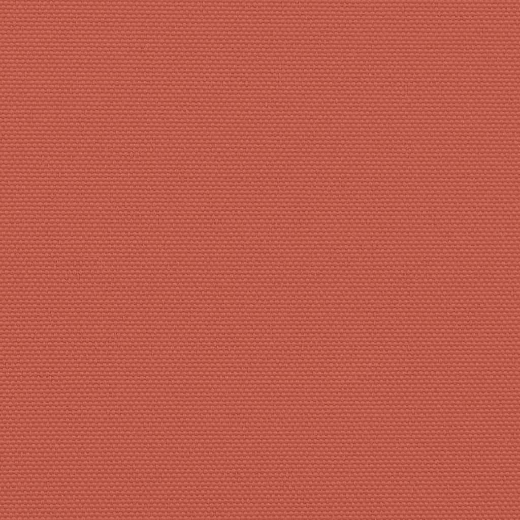 Seitenmarkise Ausziehbar Terrakottarot 140x1200 cm